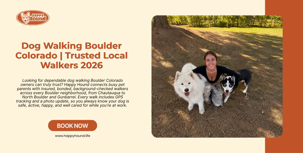 Dog Walking Boulder Colorado