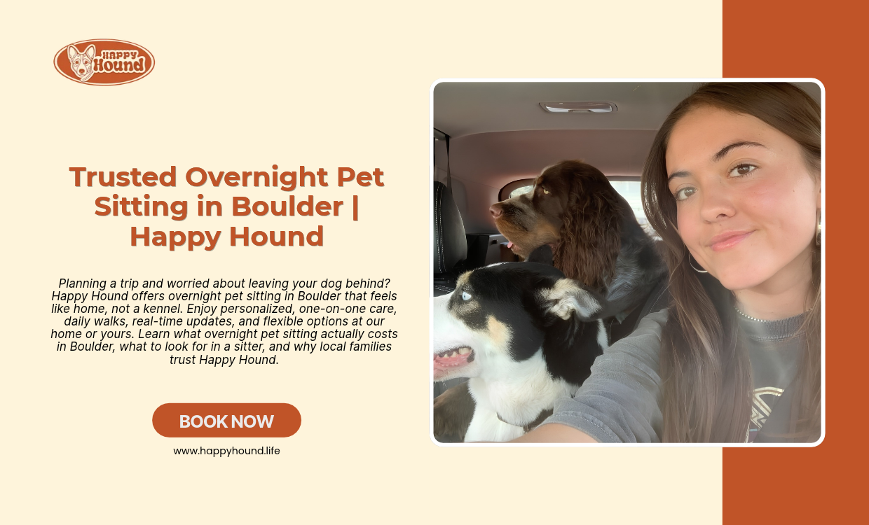 Pet Sitting Boulder